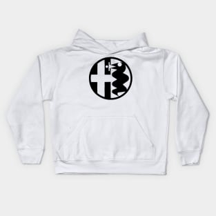 Alfa Romeo Logo Kids Hoodie